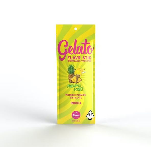 Gelato AIO Vape Pineapple Sorbet 1g
