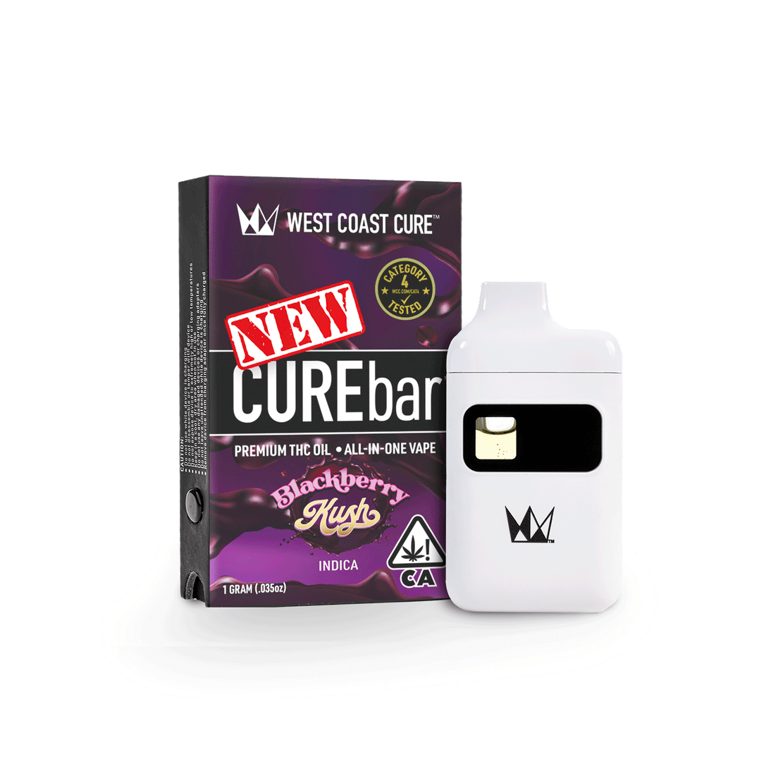 Blackberry Kush AIO CUREbar - 1G