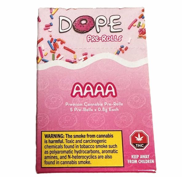 Dope AAAA Pre-Roll Pack