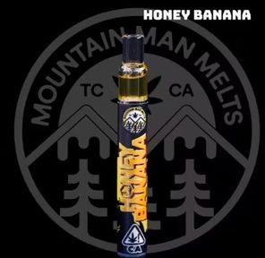 Honey Banana Live Rosin AIO Vape .5g 0.50 g