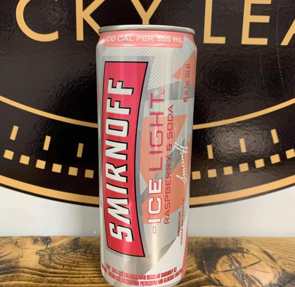 Smirnoff Ice Light Raspberry & Soda