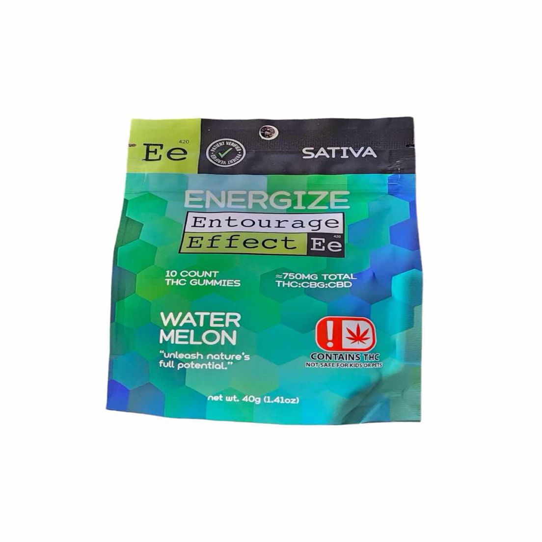 710 Trading Entourage Effect 750mg Watermelon gummy 10ct