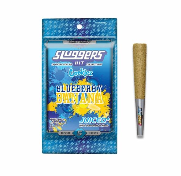 Sluggers Hit - Blueberry Banana | 5pk 3.5g