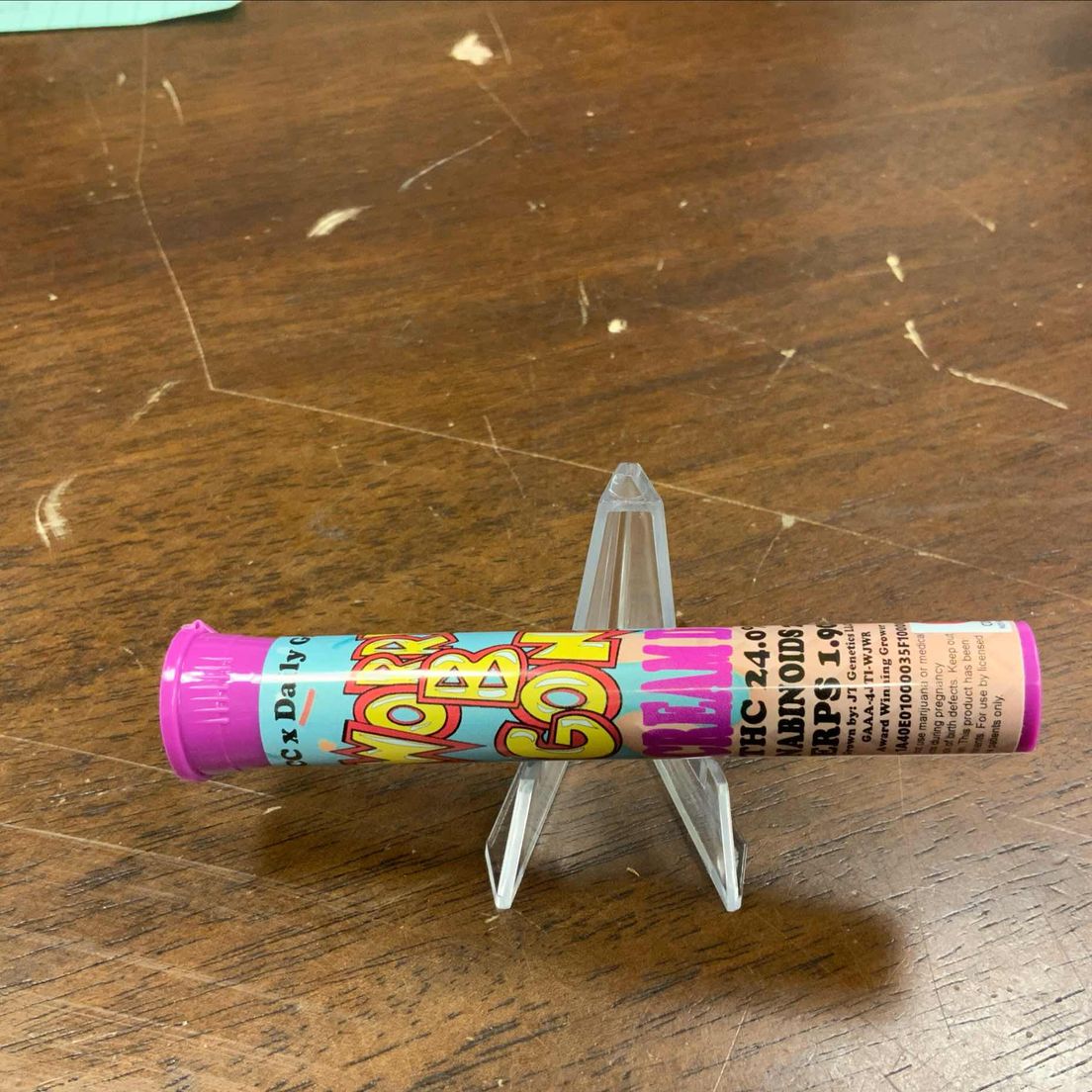 Ice Cream Daily Worry B Gone Preroll 1g