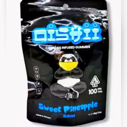 Sweet Pineapple Gummies 100mg