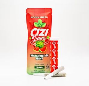 Deuces - Watermelon Mint - (2) Infused Pre-rolls 1.50 g