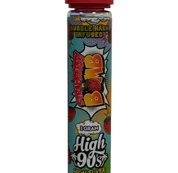 High 90s - Strawberry Bomb High Flyer 1g Preroll