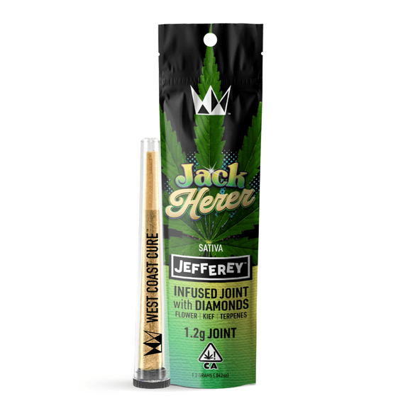 West Coast Cure Jefferey Infused Pre-roll Jack Herer 1.2g