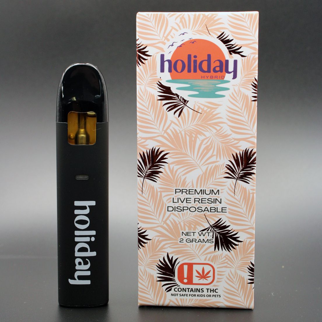 Holiday 2G Live Resin Disposable (Melonade Cream) Hybrid