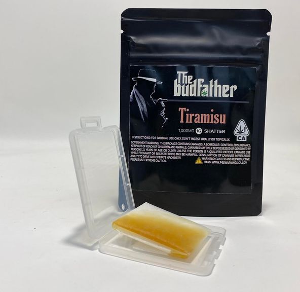 Budfather Tiramisu 1g Shatter 84%