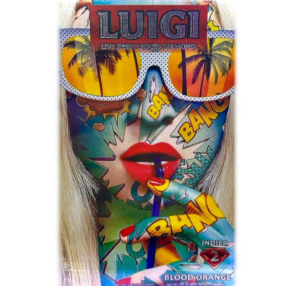 Luigi - Blood Orange - 2G Dispo w/Joint