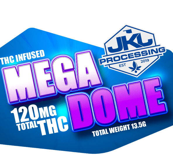 JKJ Mega Dome Gummies Singles 120mg