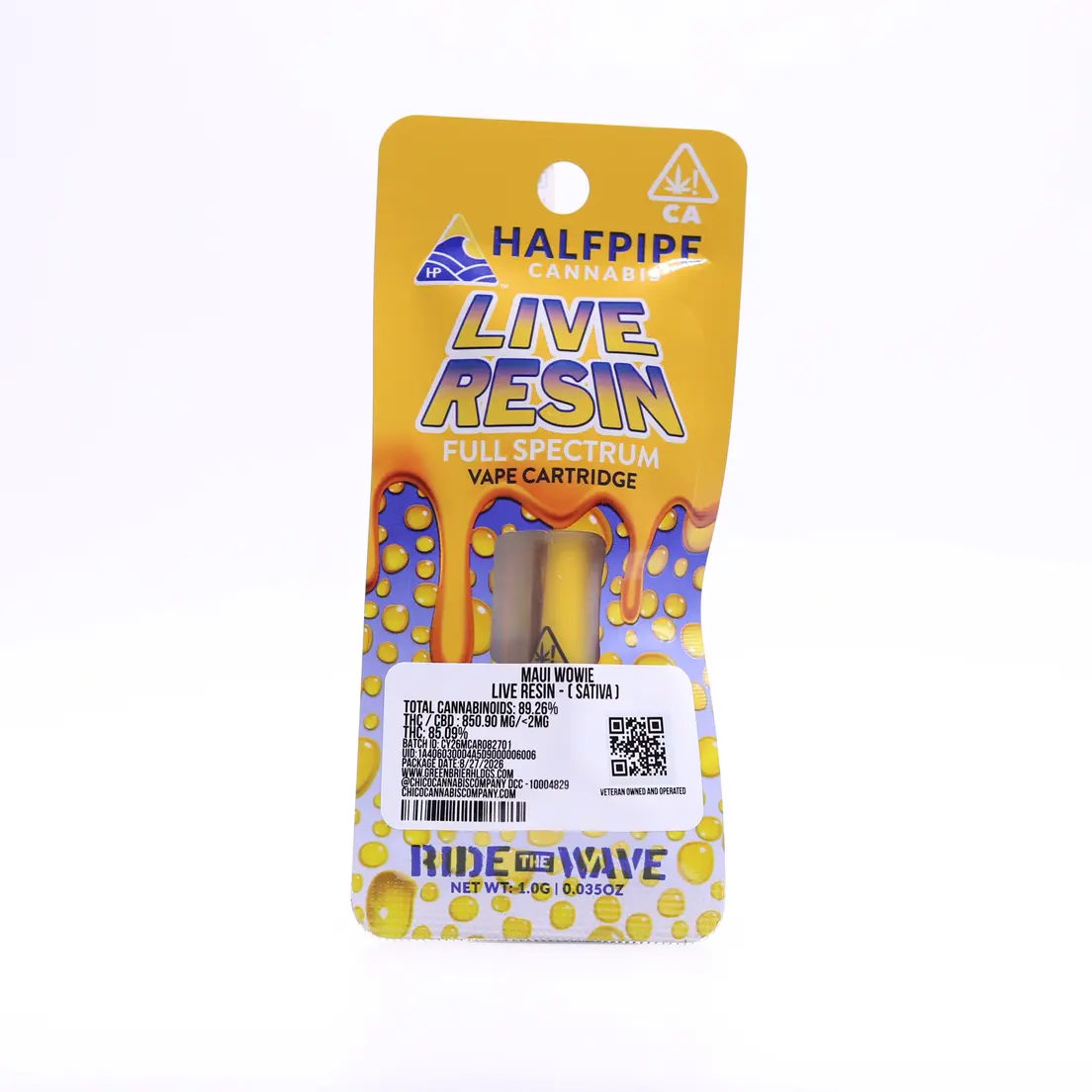 Halfpipe - MAUI WOWIE 1G CARTRIDGE