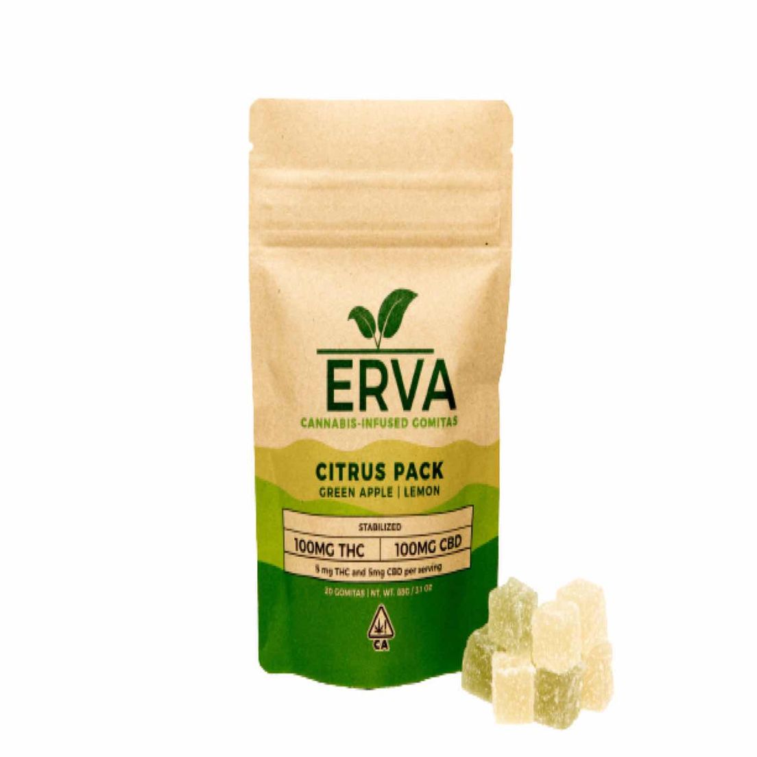 ERVA - CITRUS PACK 100MG THC
