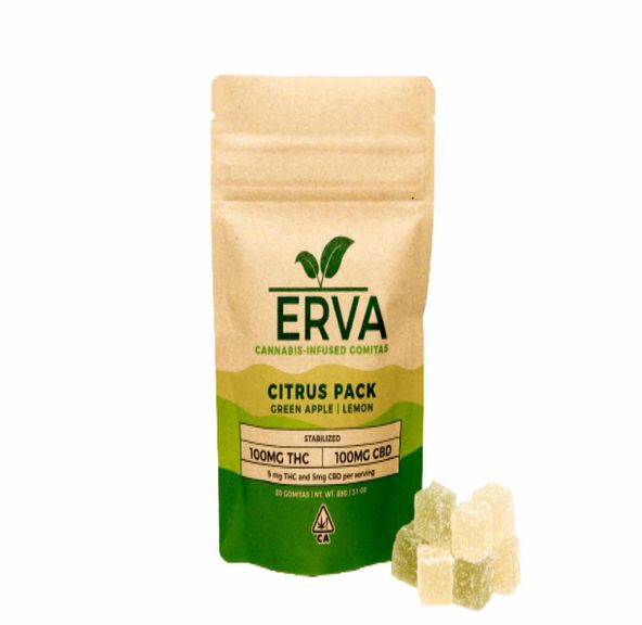 ERVA - CITRUS PACK 100MG THC