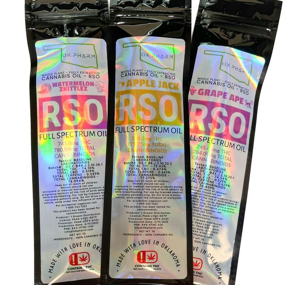 OK Pharm - STRAIN-SPECIFIC RSO - OGKB - 1g - INDICA