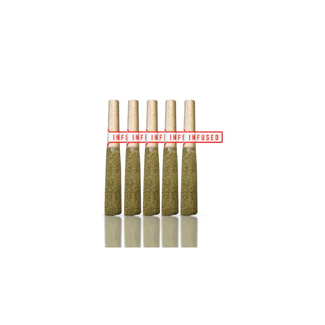 Left Coast Lil Leftys Infused Preroll 5pk Sour Apple 3.75g