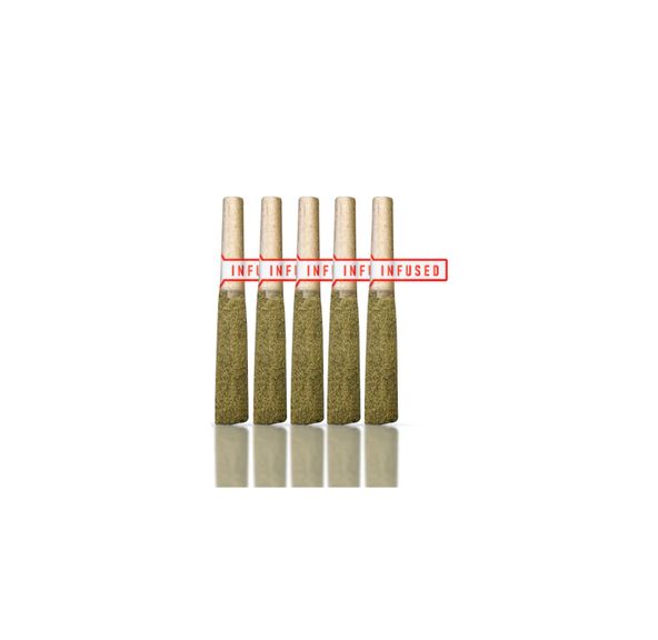 Left Coast Lil Leftys Infused Preroll 5pk Sour Apple 3.75g