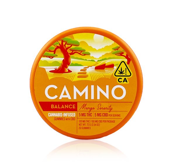 [Camino] CBD Gummies - 1:1 - Mango (H)