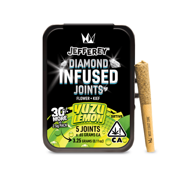 Yuzu Lemon- Jefferey Infused Joint .65g 5 Pack
