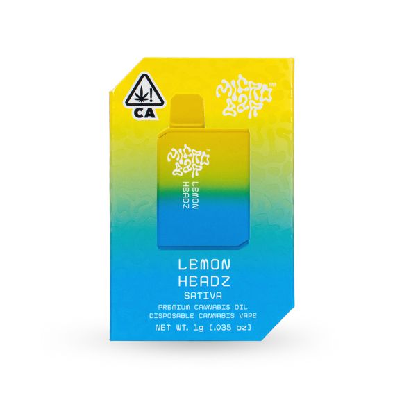 Microbar - Lemon Headz - Disposable Vape - 1g