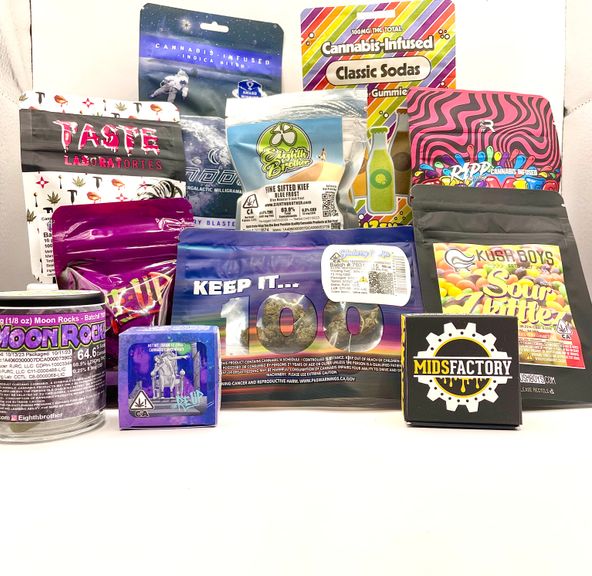 ***PICK 5 Deal!$99 Mix n'Match Any $45 1/8s, 1g Waxes(House Picks) &/OR 100mg Edibles (5 Items Total)