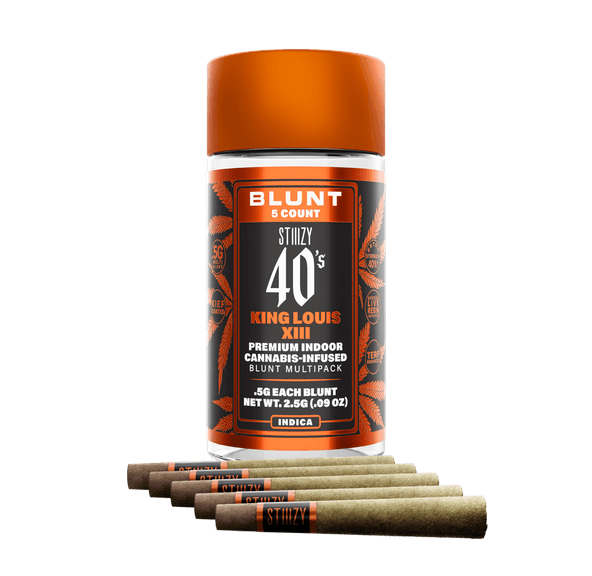 STIIIZY - King Louis XIII - 5pk/2.5g Blunt Pack