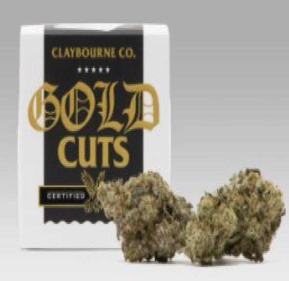 [Claybourne Co.] Gold Cut Flower - 3.5g - Strawberry C.R.E.A.M. (S)