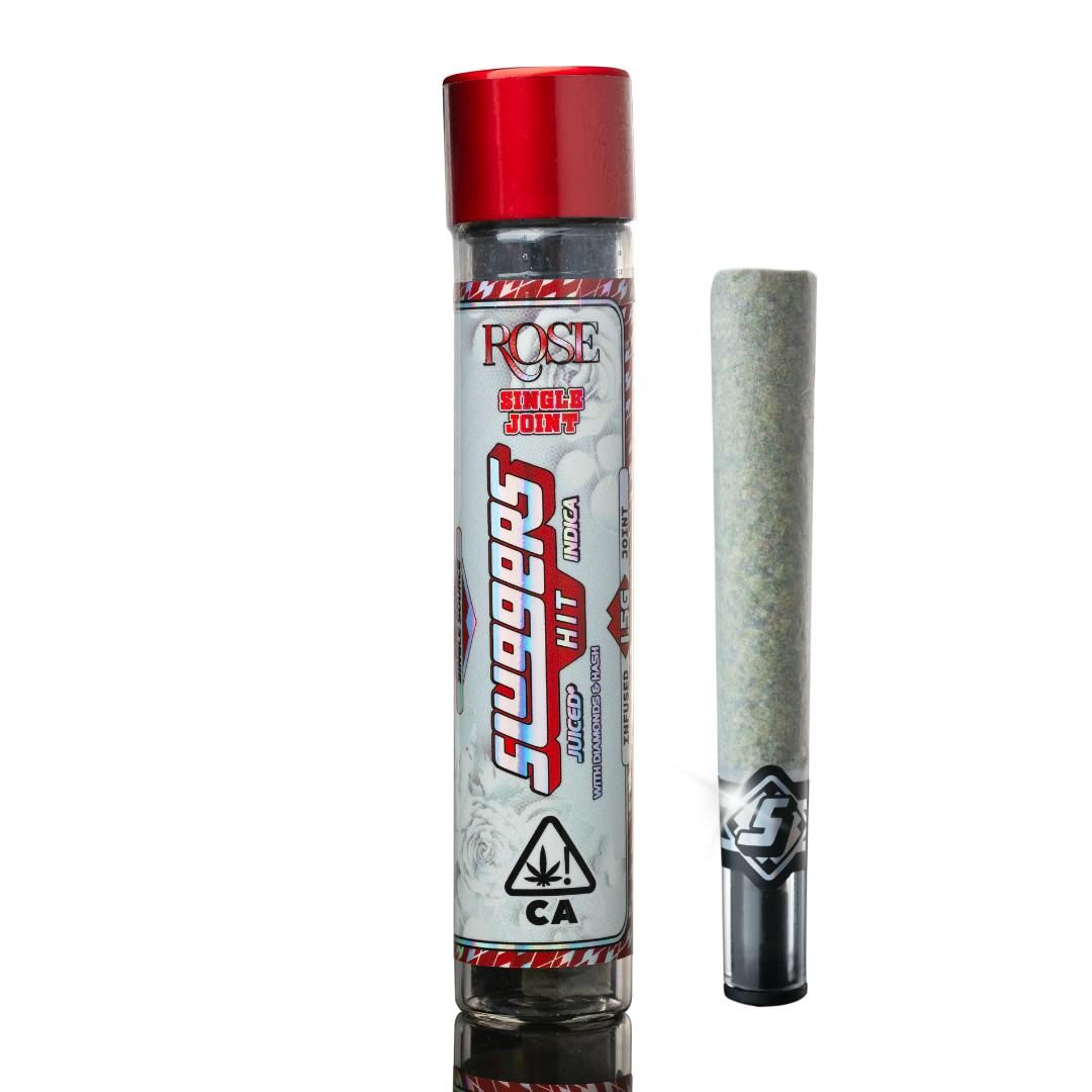 Sluggers Rose 1.5g Diamond Infused Joint 47%