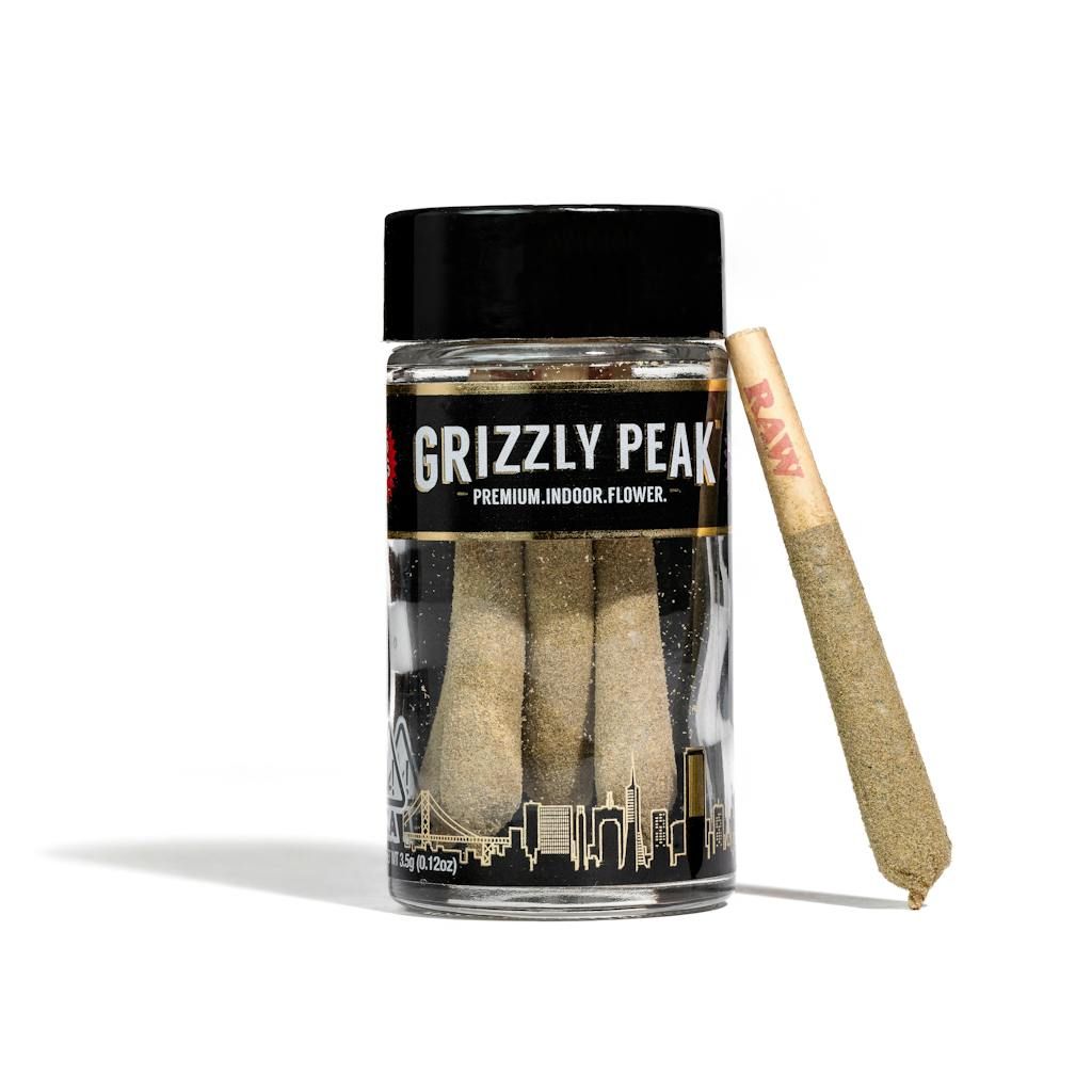 Grizzly Peak - Cub Claws - Froyo Preroll 5pk .7g