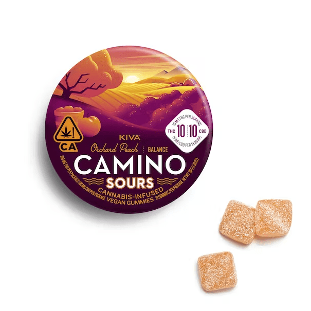 100mg Camino 1:1 Cbd - Orchard Peach Sours