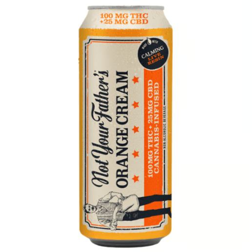 Orange Cream Live Resin 100mg THC 25mg CBD