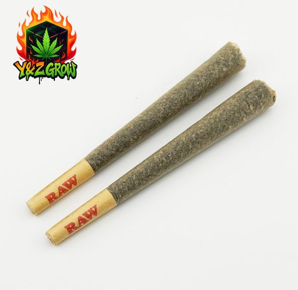 2ct Pack Lemon Cherry Gelato King Size Joints (Indica 60%)