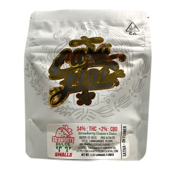 Casa Flor - Strawberry Dulce Smalls 3.5g