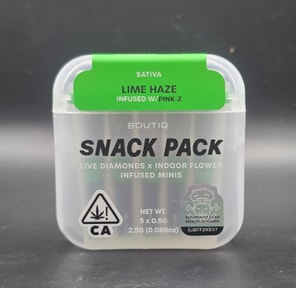 Boutiq Mini Joints (5ct) - Lime Haze w/ Pink-Z