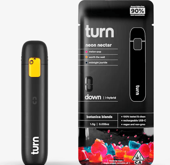 Turn Down Vape - Neon Nectar - All In One - 1g - Hybrid