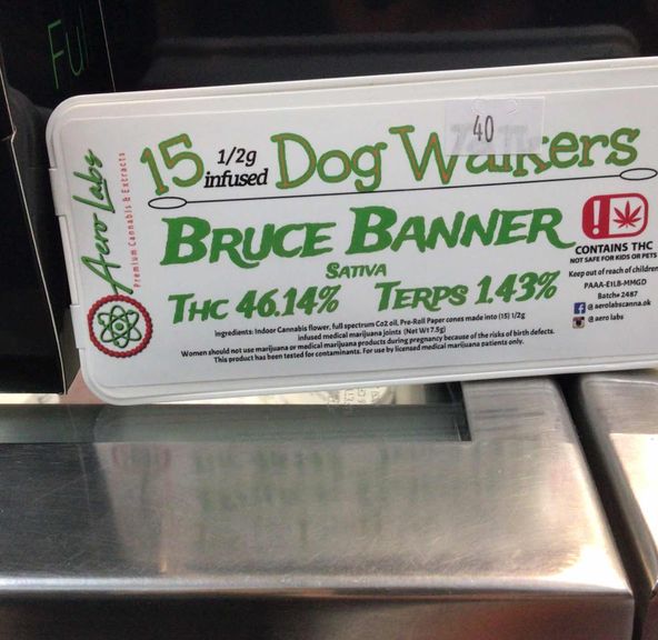 Aero Dog Walker 15 pk Bruce Banner