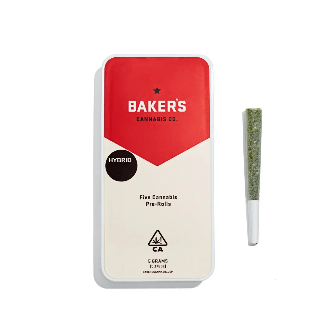 [Bakers] Preroll 5 Pack - 5g - Peach Ozz