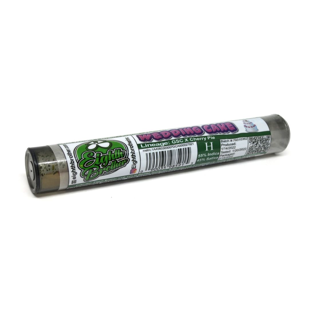 Eighth Brother 1g Joint WEDDING CAKE