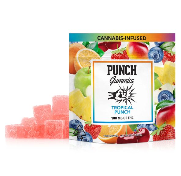 100mg Gummies - Tropical Punch