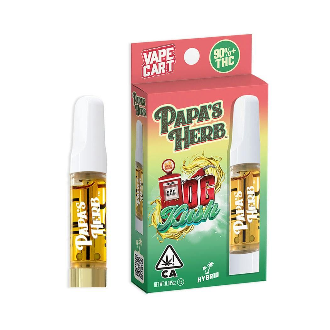 Papa's Herb - OG Kush Vape Cartridge 1g