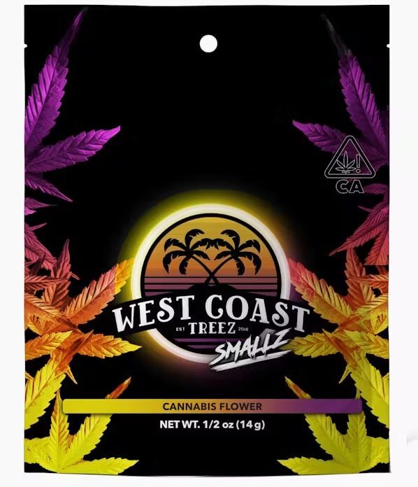 West Coast Treez - GMO Cookies Smallz Flower 14g