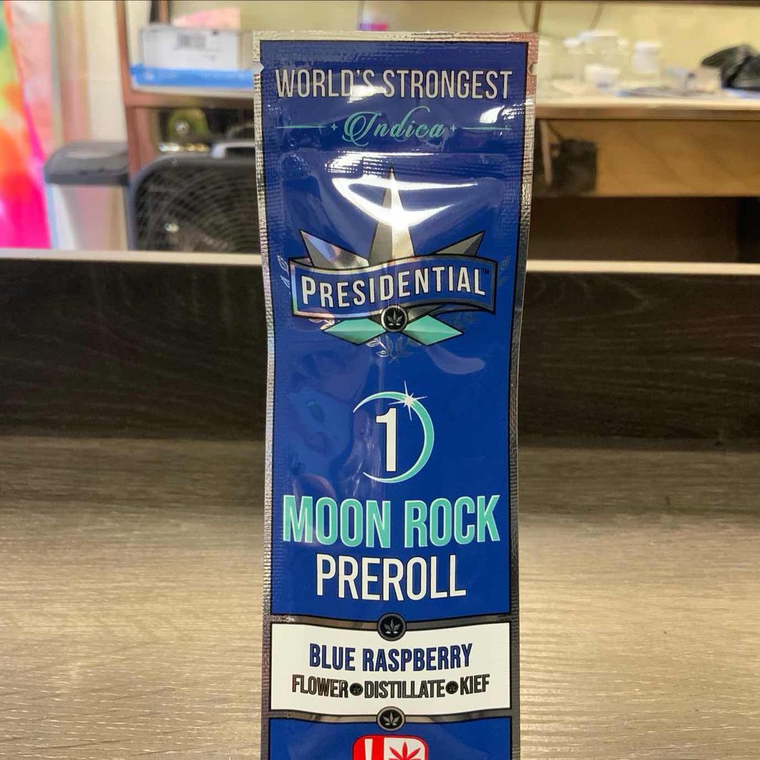Blue Raspberry Presidential Preroll 1g