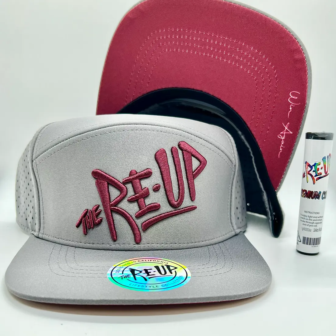 PRE-ORDER ONLY Deal! $24 Wolfs Blood Edition Snapback - The Re-Up Performance Line + Preroll