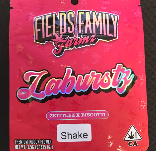 Fields Family Farmz Zaburstz 3.5g Shake 30%