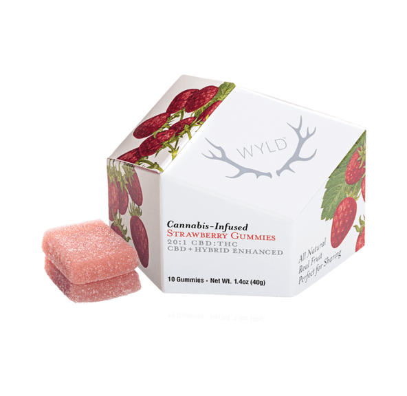 200mg:10mg - Strawberry 20:1 CBD:THC