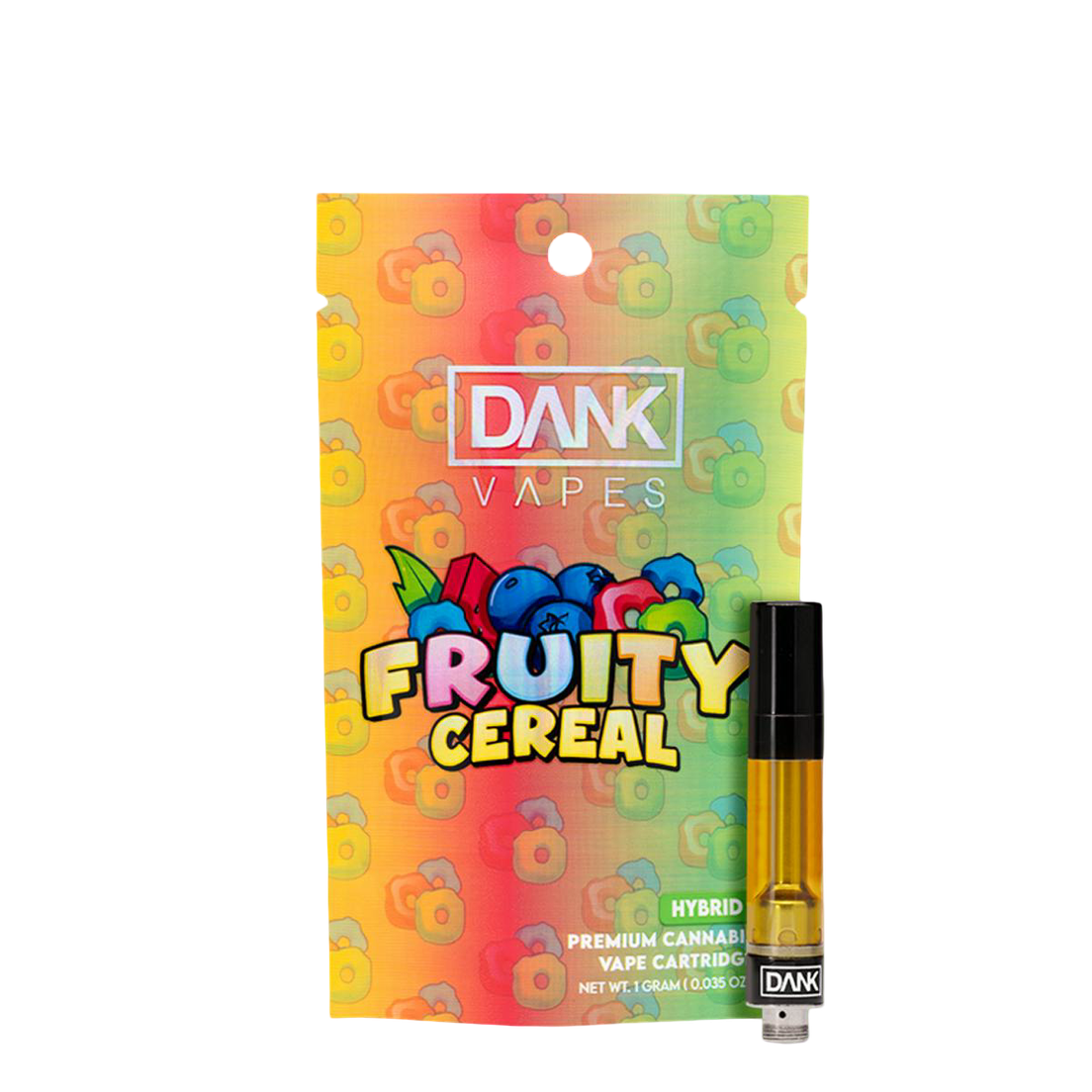 Dank | Vape Cart | 1g | Distillate | Fruity Cereal
