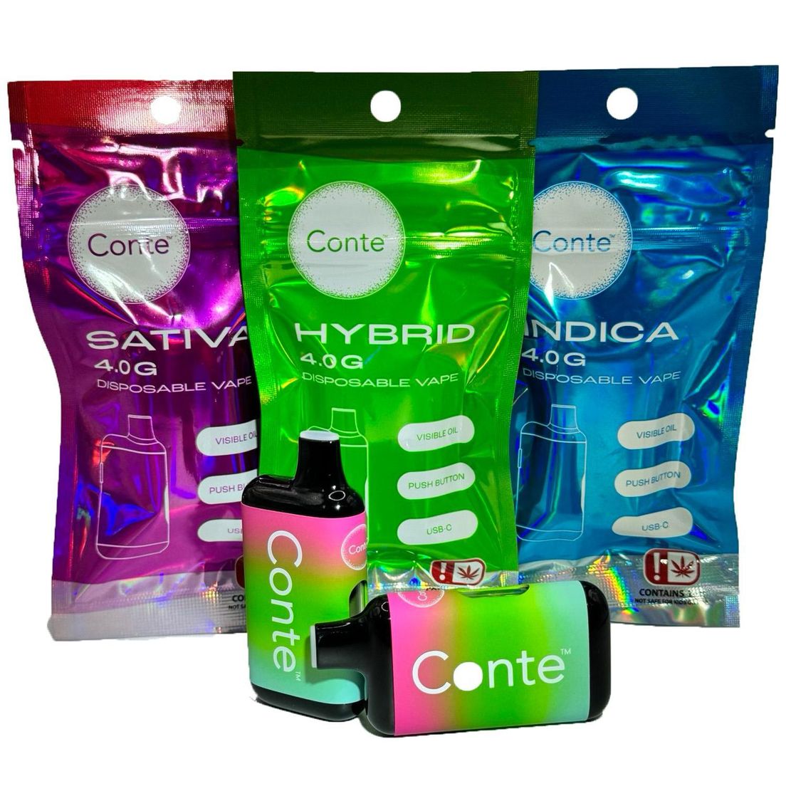 CONTE BUBBLEGUM DISPOSABLE 4G