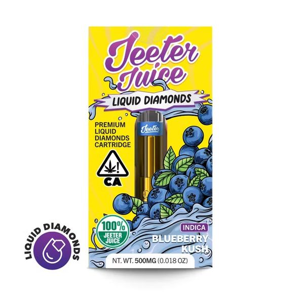 Juice Liquid Diamonds - Blueberry Kush