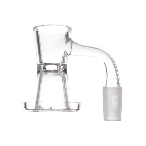 Bear Quartz Hourglass Slurper Banger 10mm Male 90º